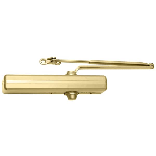 1461-REG BRASS DS Surface Closers